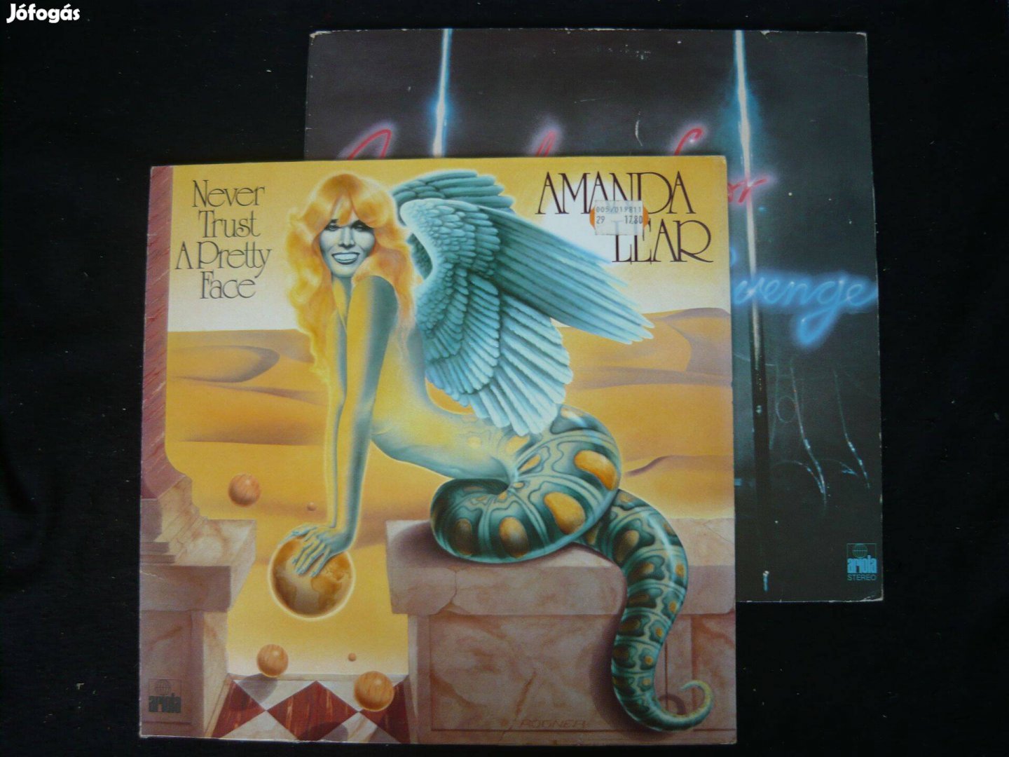 Amanda Lear: Never trust a pretty face (német nyomású LP)