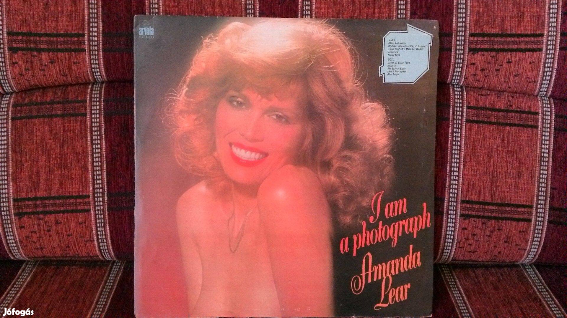 Amanda Lear - I am a photograph hanglemez bakelit lemez Vinyl