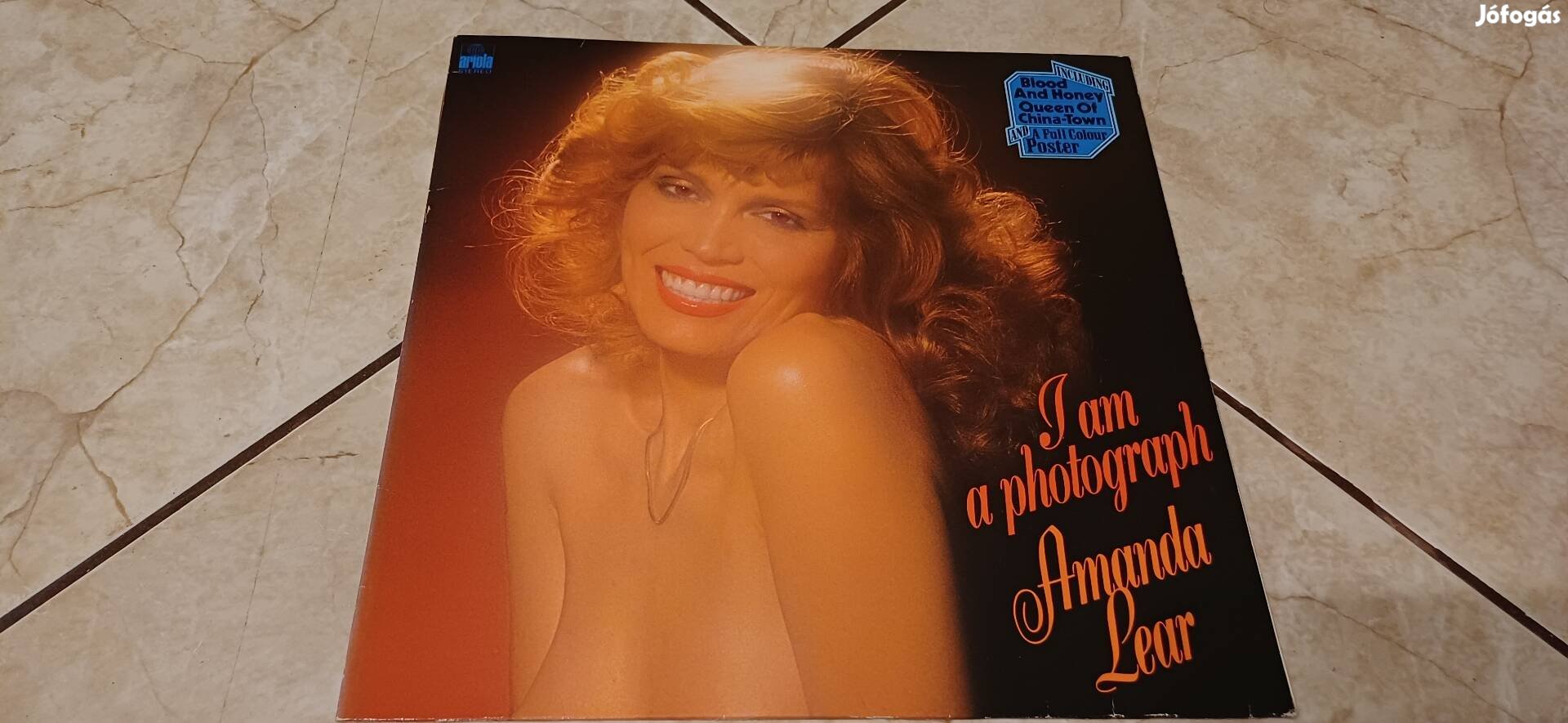 Amanda Lear bakelit hanglemez