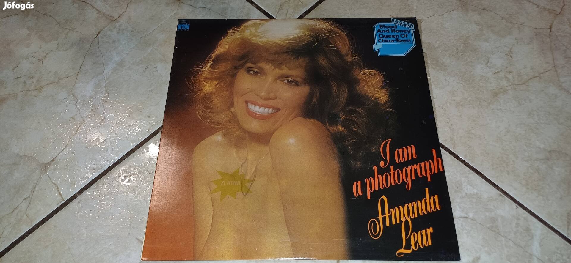 Amanda Lear bakelit hanglemez