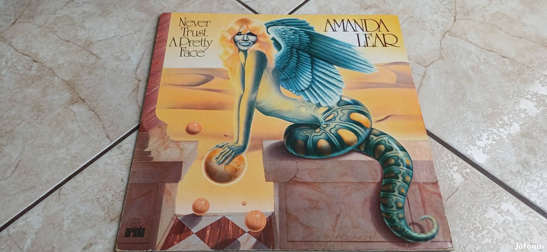 Amanda Lear bakelit hanglemez