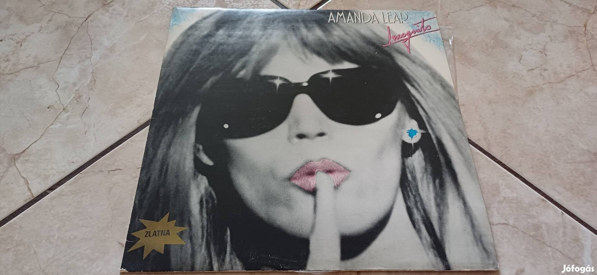 Amanda Lear bakelit hanglemez