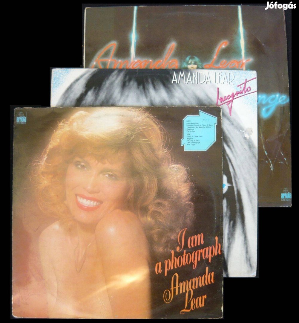 Amanda Lear hanglemez-kollekció (3 LP)