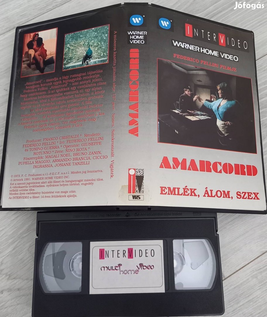 Amarcord - intervideo vhs 