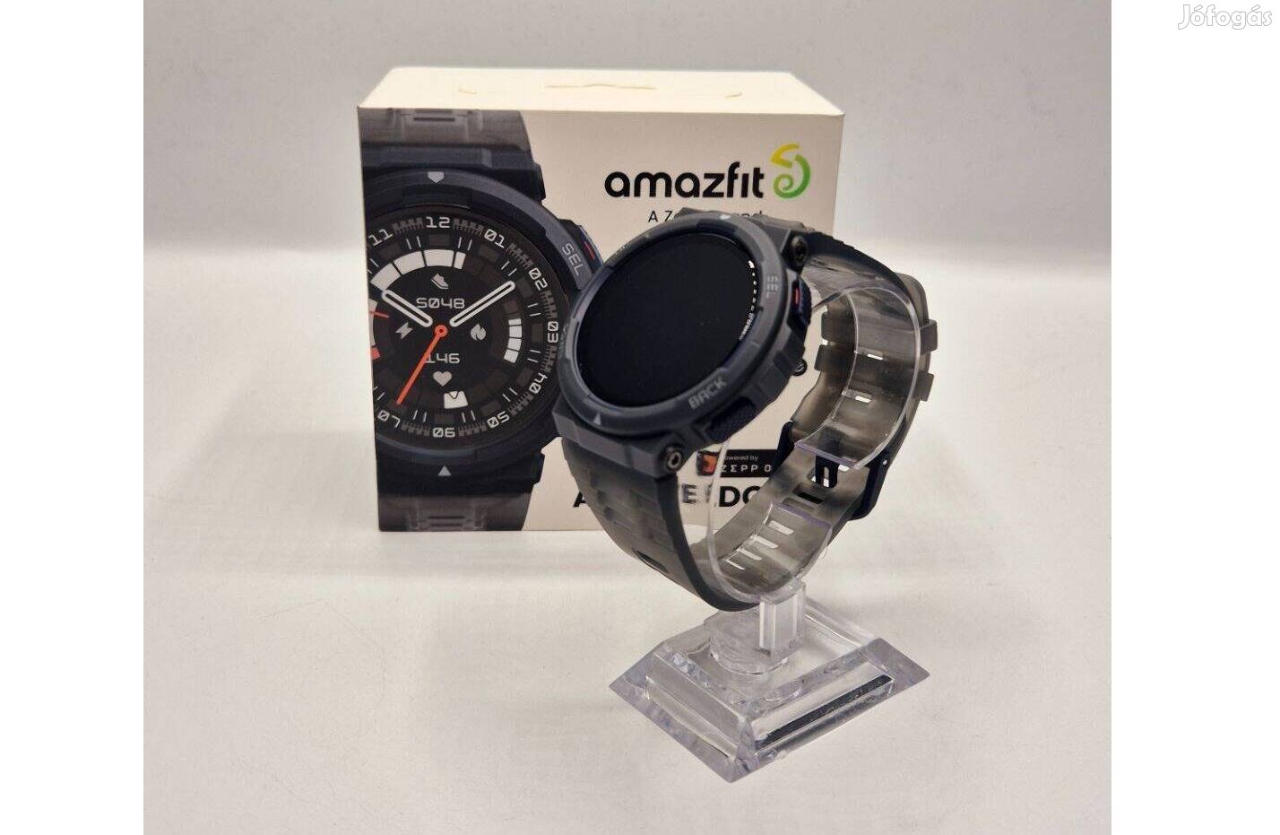 Amazfit Active Edge (W2212EU) okosóra, fekete, újszerű | 1 év garancia