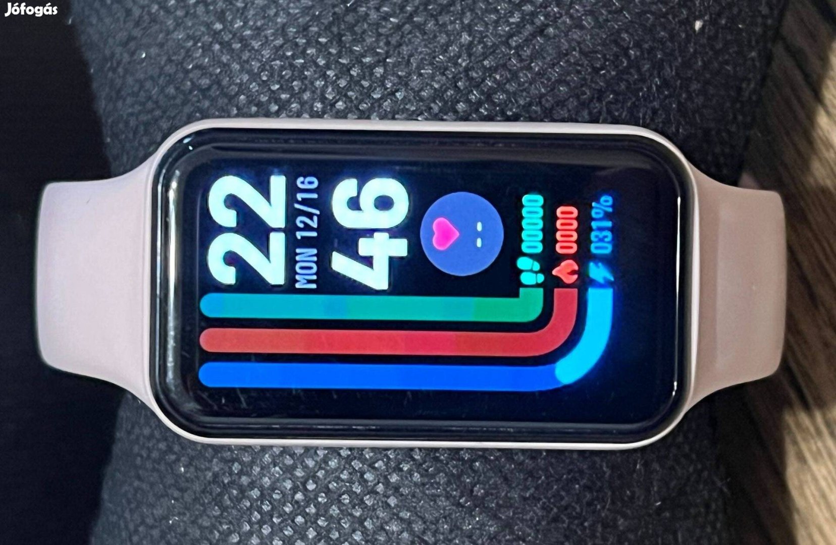 Amazfit Band 7 okoskarkötő, rózsaszín