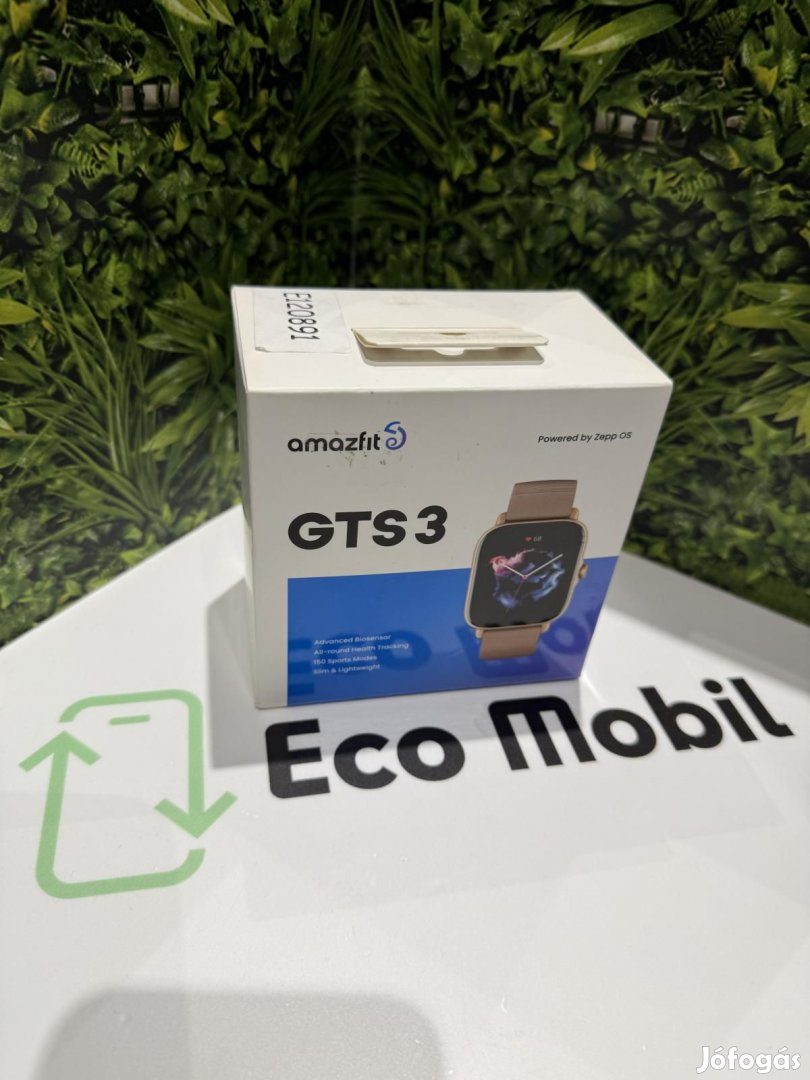 Amazfit GTS 3 Bluetooth, 12 hó garancia