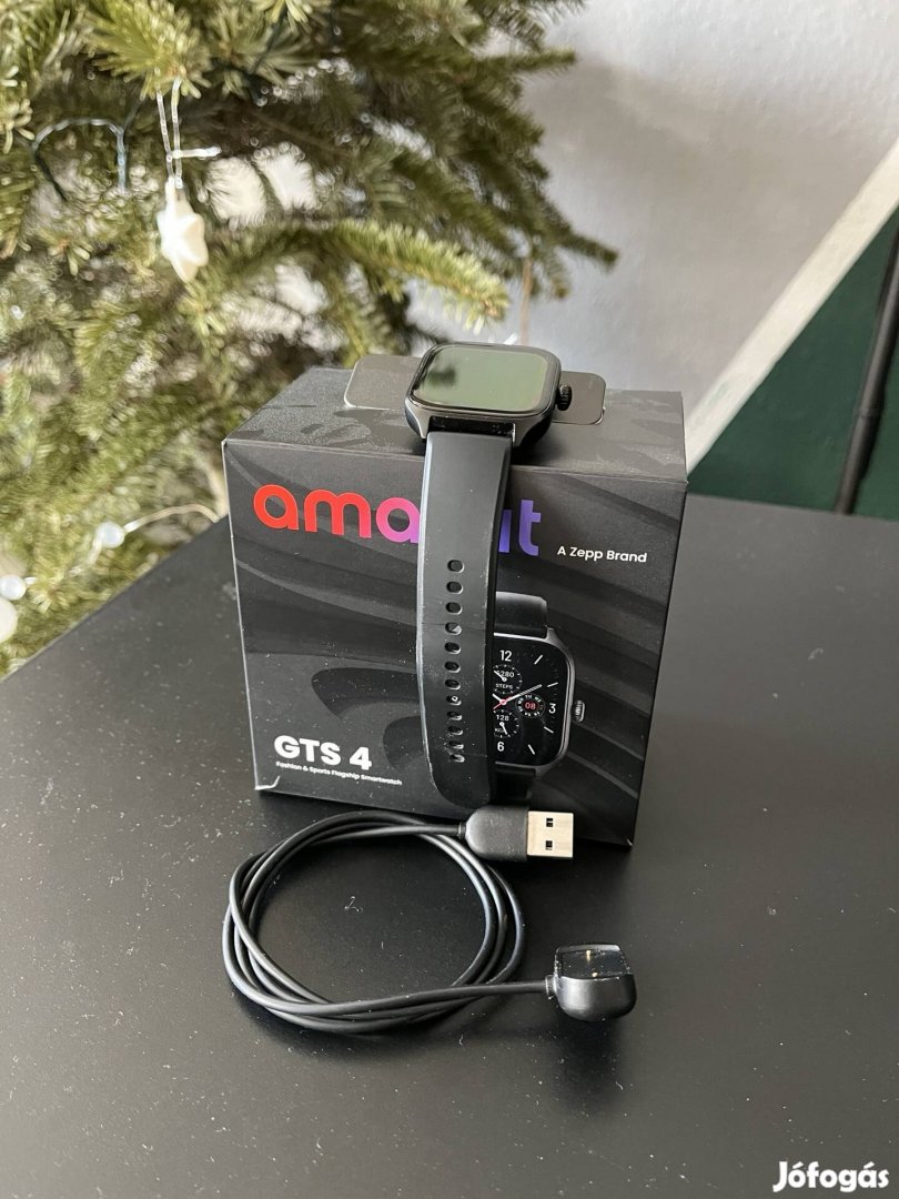 Amazfit GTS 4 okosóra eredeti dobozában