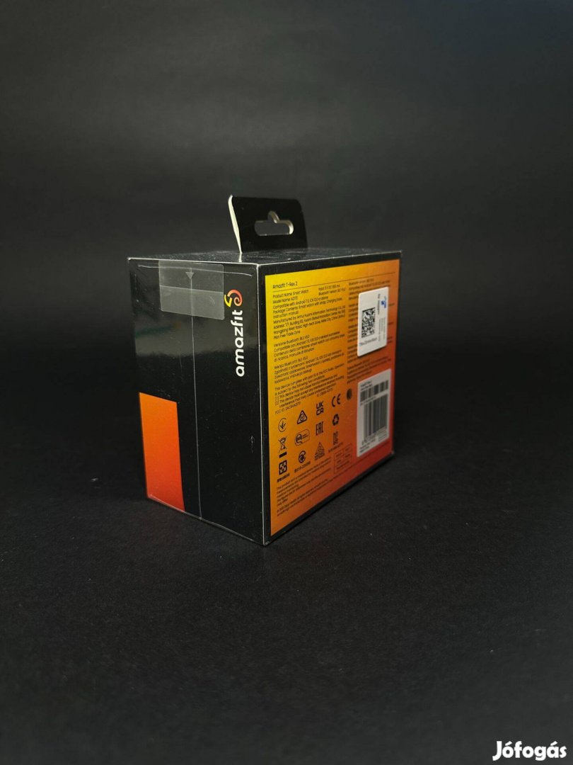 Amazfit T-Rex 2 Ember Black okosóra