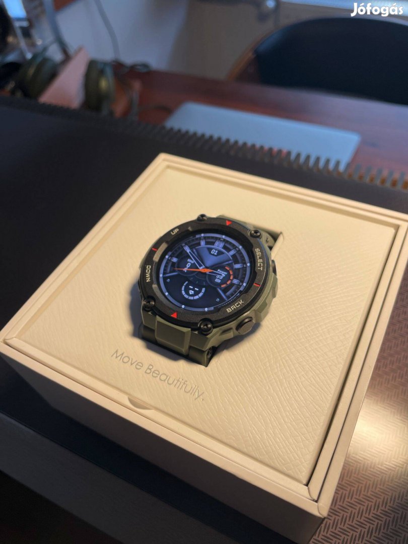 Amazfit T-Rex okosóra, Army Green, egyszer hasznalt