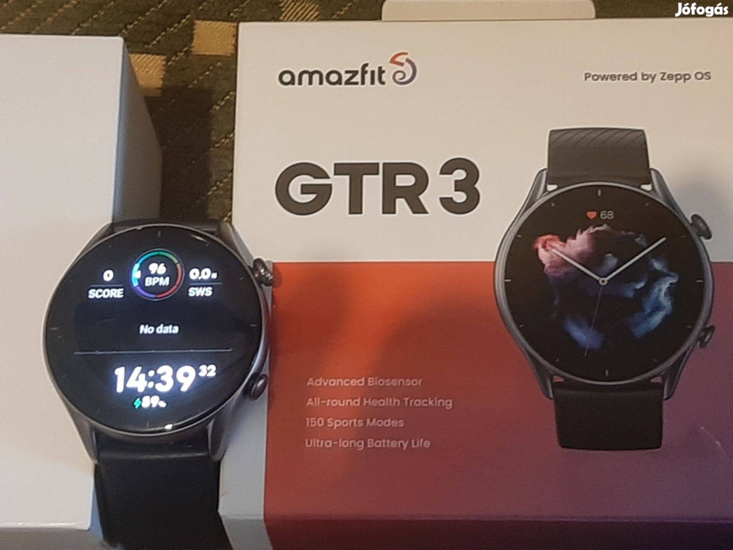 Amazfit gtr3 okosóra