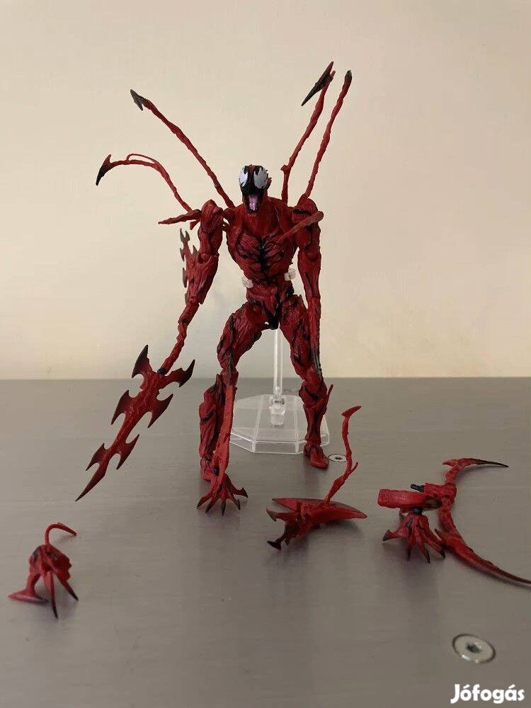 Amazing Yamaguchi Carnage figura cserélhető fejek és karok