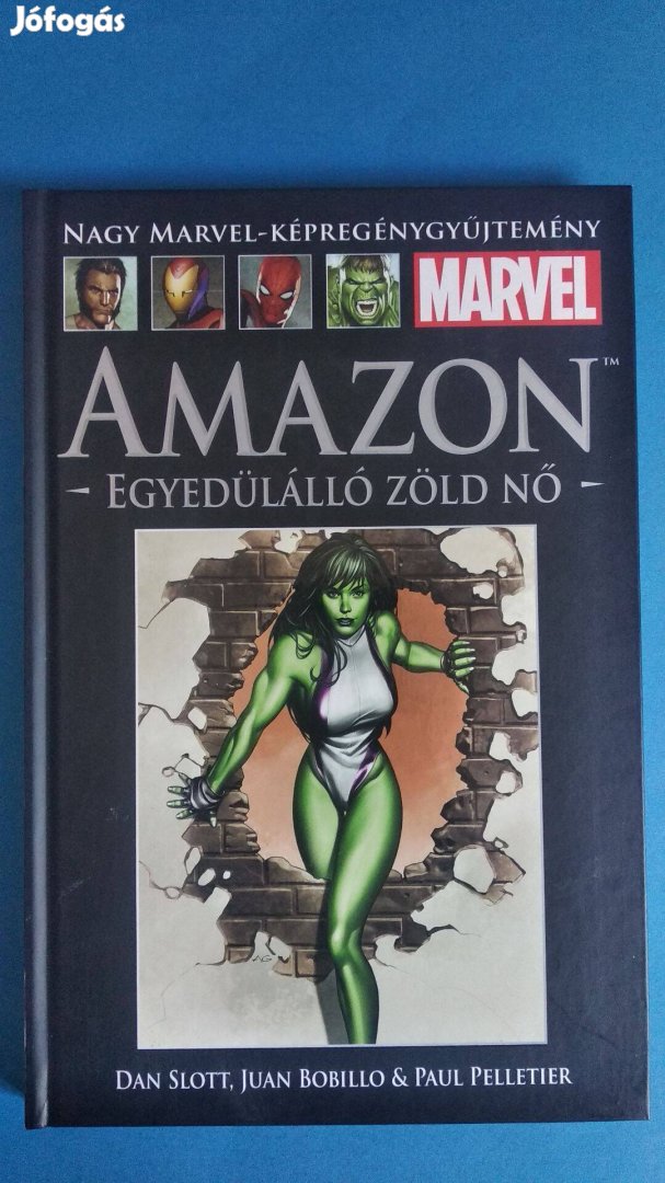 Amazon Egyedülálló Zöld Nő Nagy Marvel Képregény