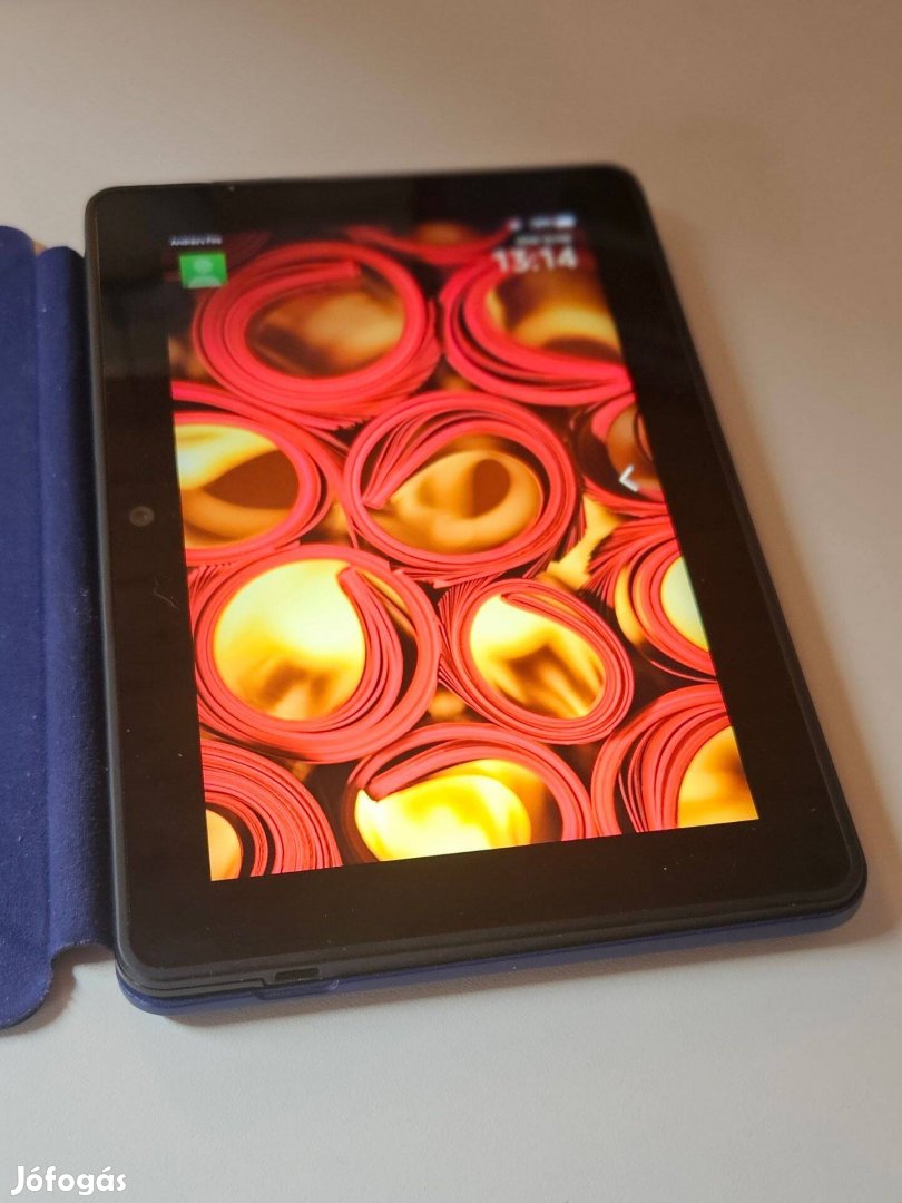 Amazon Fire 7 Hdx tablet - tokkal, jó állapotban