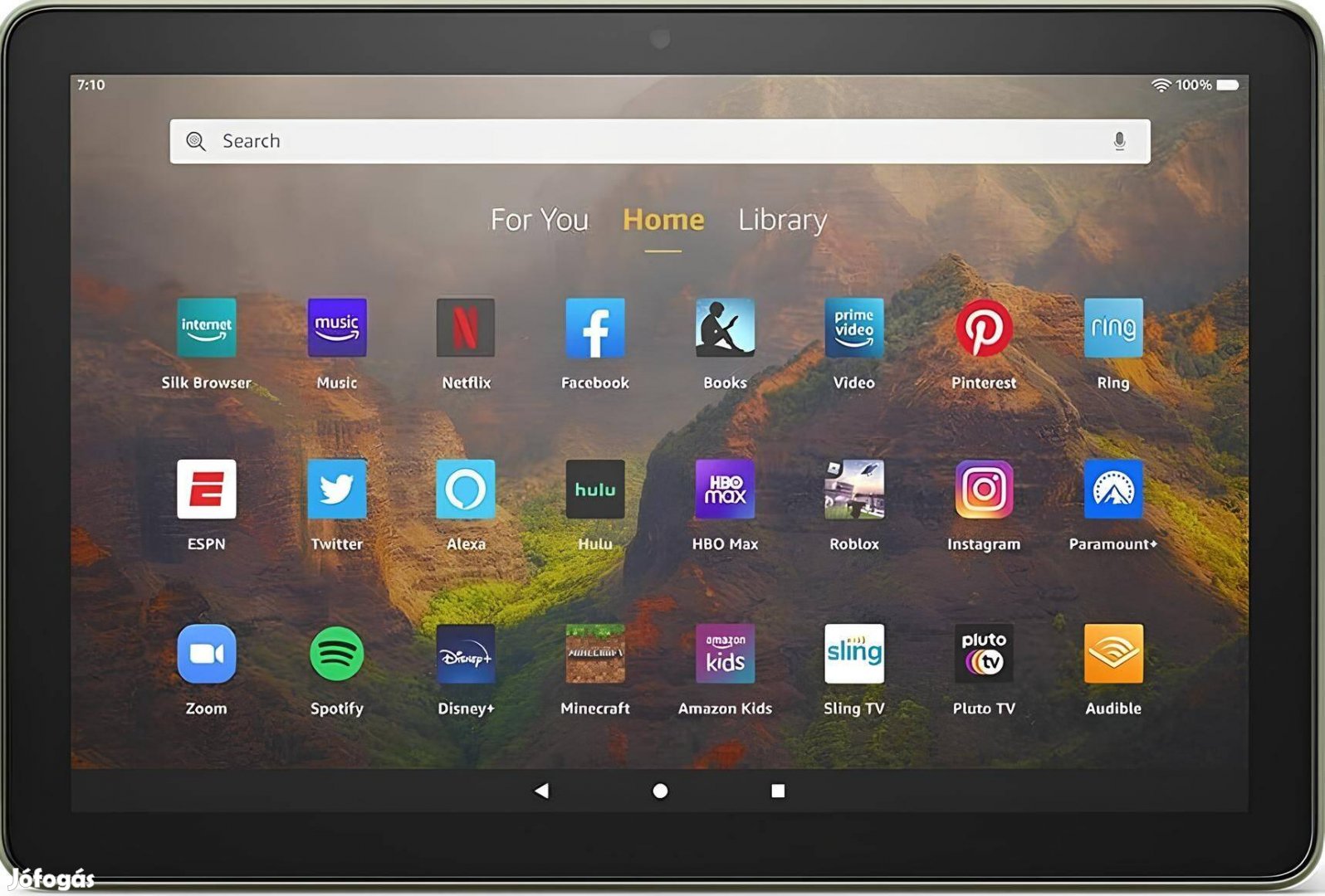 Amazon Fire HD 10 tablet, 10.1", 1080p Full HD