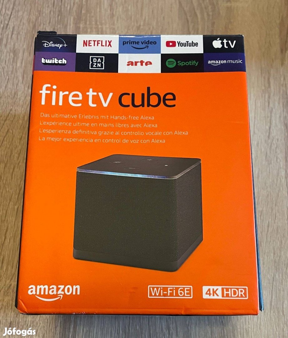 Amazon Fire TV Cube 4K Gen.3 Médialejátszó