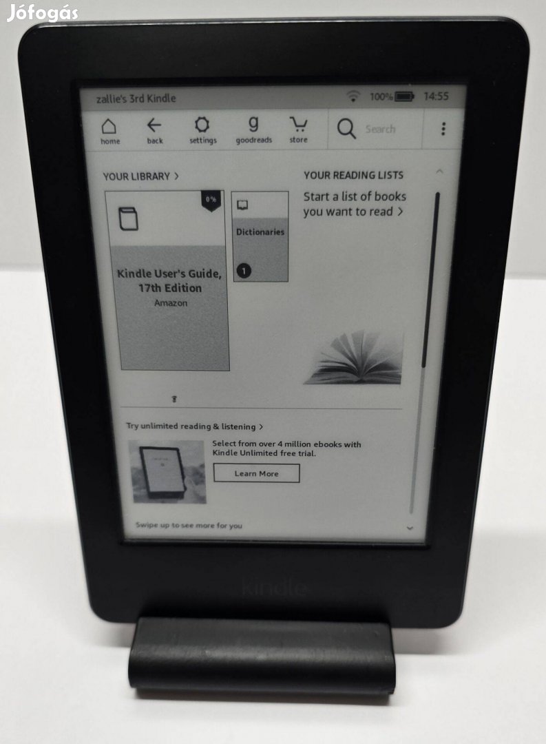 Amazon Kindle 7 Ebook 90C6 XIX. kerület, Tablet, ebook olvasó és