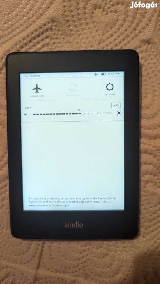 Amazon Kindle Paperwhite 2, 6. gen. háttérvilágításos e-könyv olvasó