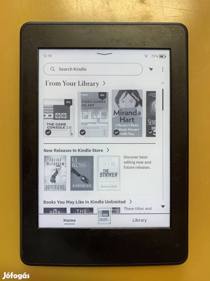 Amazon Kindle Paperwhite 3 7th gen 4 Gb e-olvasó