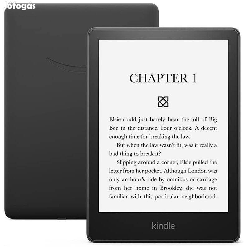 Amazon Kindle Paperwhite 5 e-book olvasó (11th Gen), 2021, 8GB, fekete