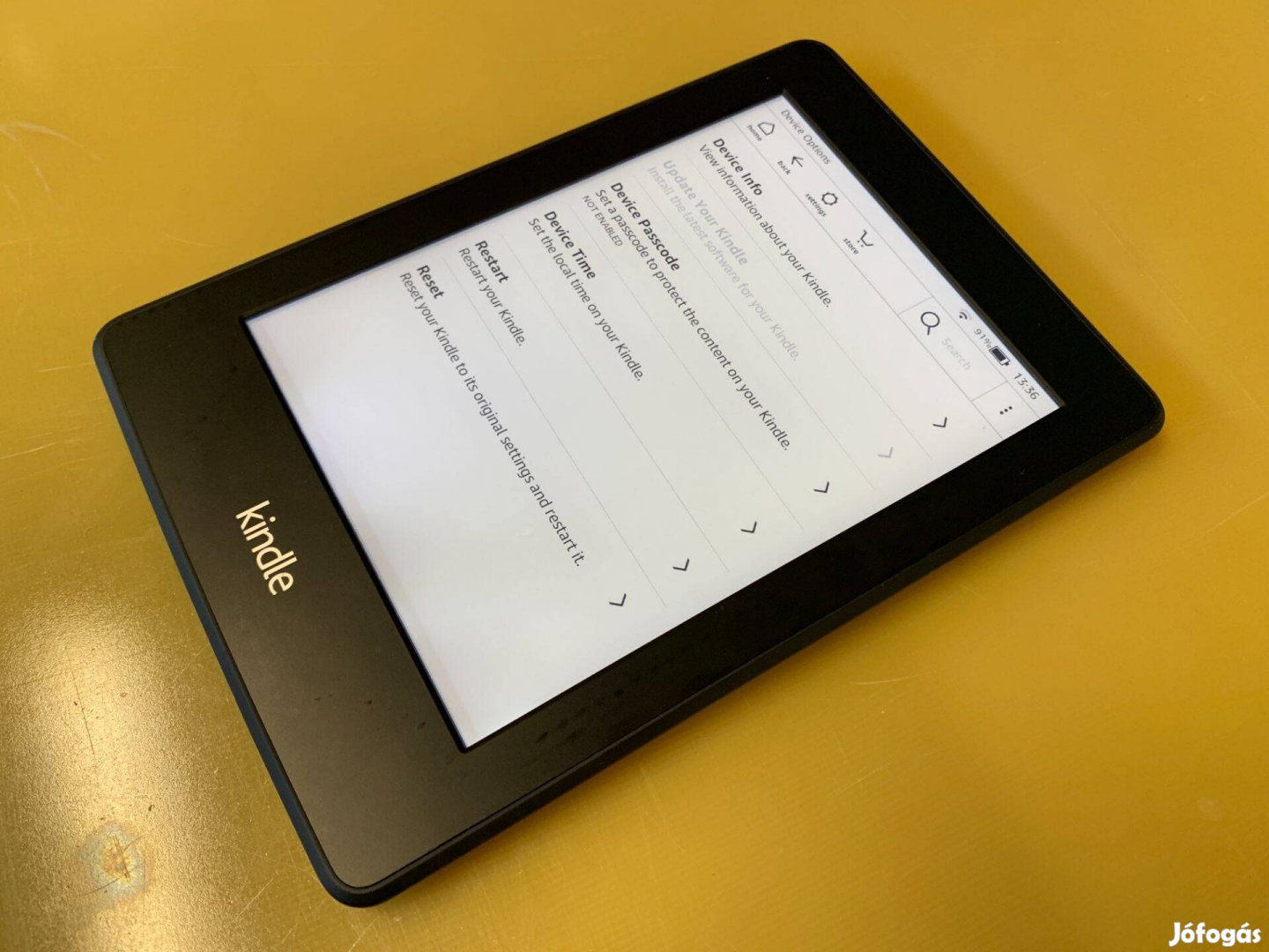 Amazon Kindle Paperwhite 6th Gen érintőképernyős e-book 4 GB