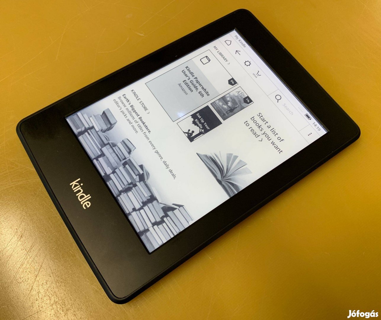 Amazon Kindle Paperwhite 6th gen 4 Gb érintőképernyős e-book