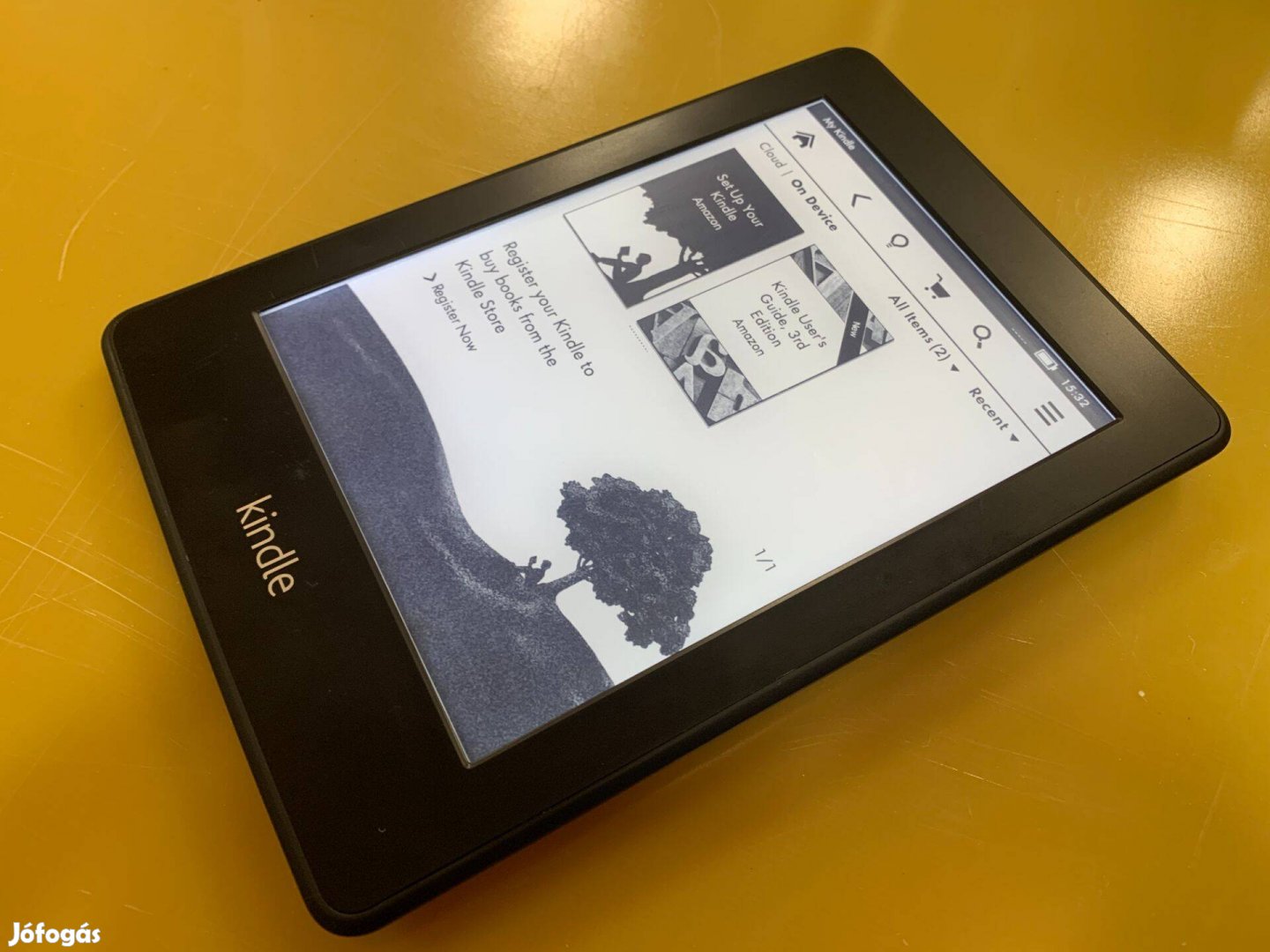 Amazon Kindle Paperwhite érintőképernyős,háttérvilágításos e-book