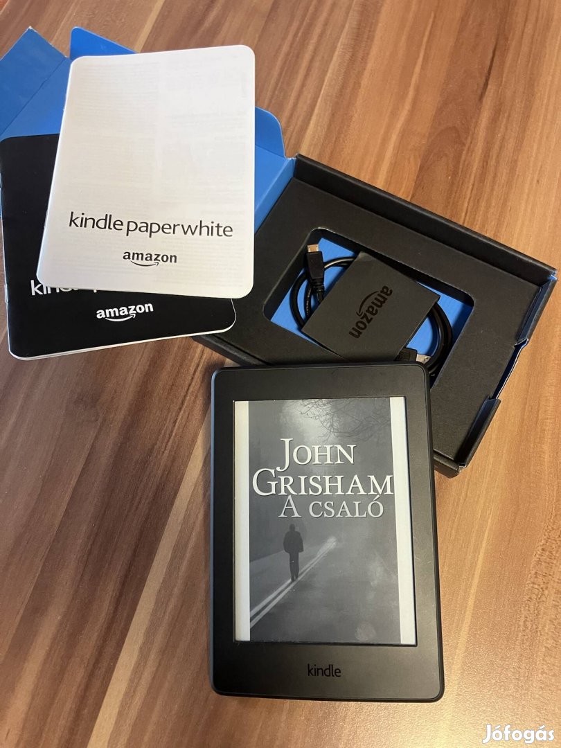 Amazon Kindle paperwhite 3 keveset használt ebook e-book