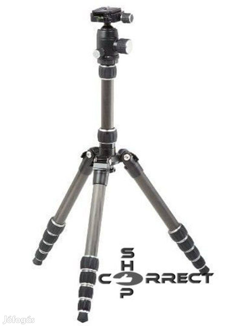 Amazonbasics szénszálas fényképezőgép-állvány, tripod, hordtáskával
