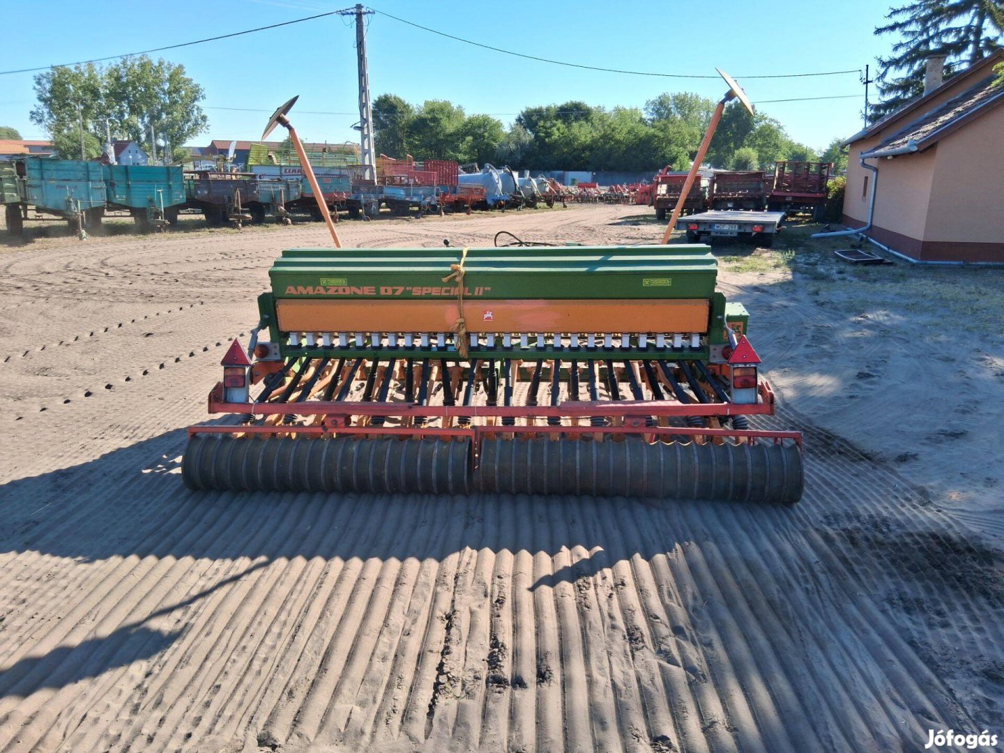 Amazone D7 " speciál II "3 méteres 23 soros apró magos vetőgép