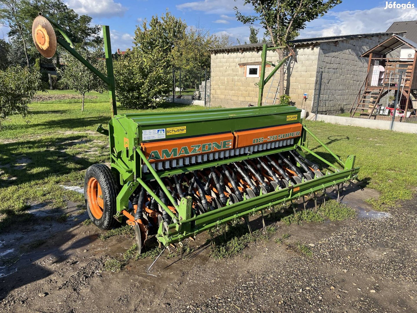 Amazone D8-30 Super 3m tárcsás gabonavetőgép 