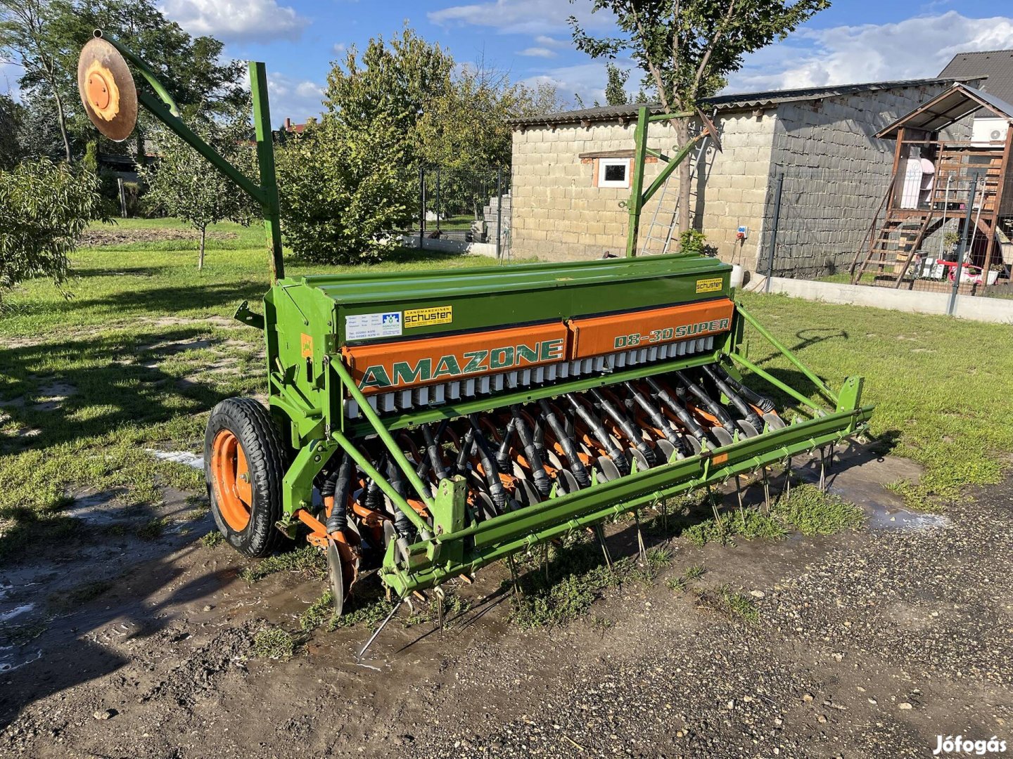 Amazone D8 Super 3m tárcsás gabonavetőgép