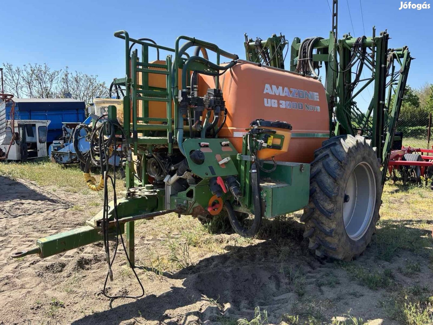 Amazone Ug 3000/24 vontatott permetező