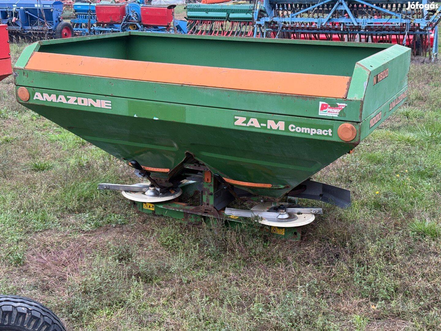 Amazone ZA-M Compact 1800 műtrágyaszóró Bogballe, Sulky, Kuhn