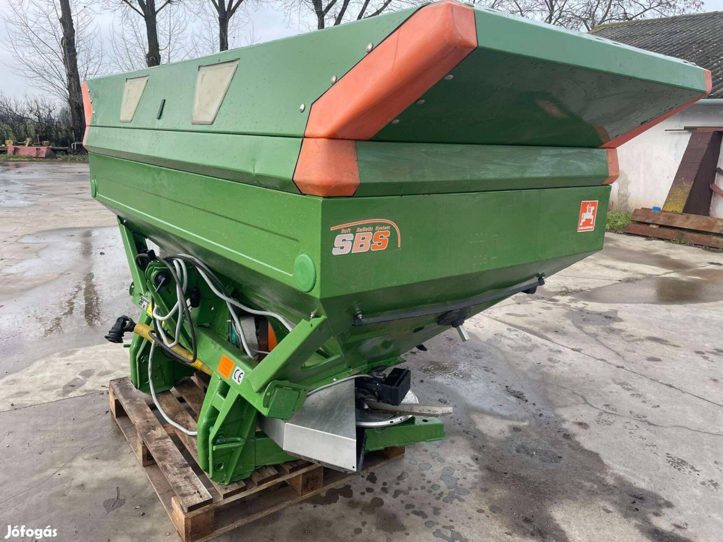 Amazone Zam 1500 Menetarányos Műtrágyaszóró