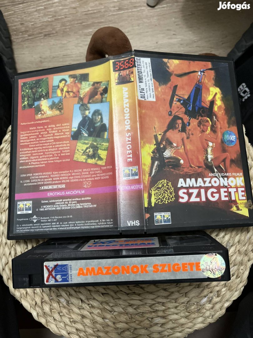 Amazonok szigete vhs m