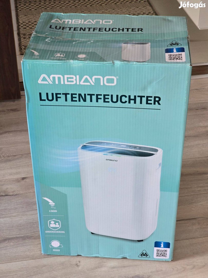 Ambiano DH-23 elektromos, kompresszoros páramentesítő, 420W 20L / nap