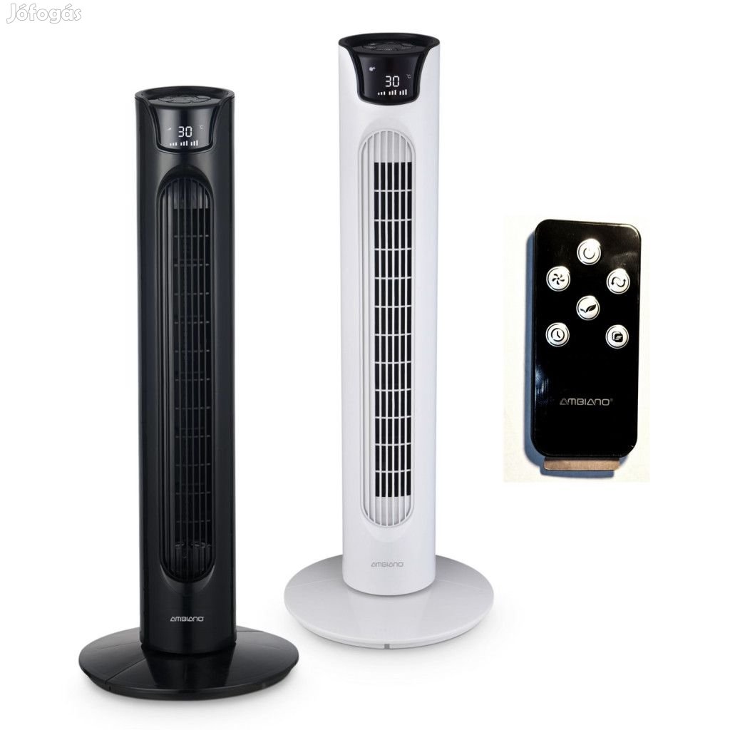 Ambiano FAN23 40W 76cm digitális toronyventilátor, oszlopventilátor i