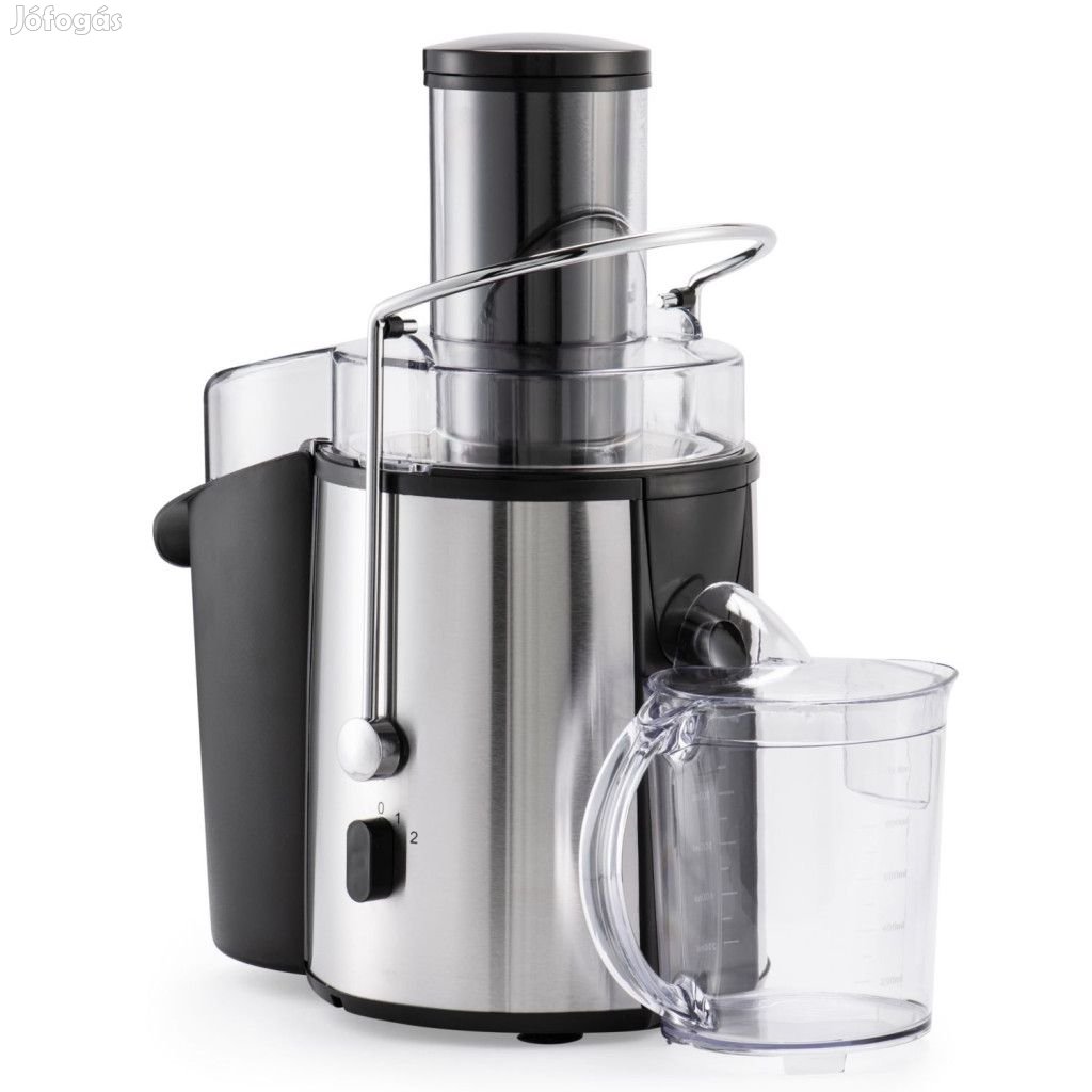 Ambiano JE-380 inox, nemesacél 850W gyümölcscentrifuga, zöldség- és g