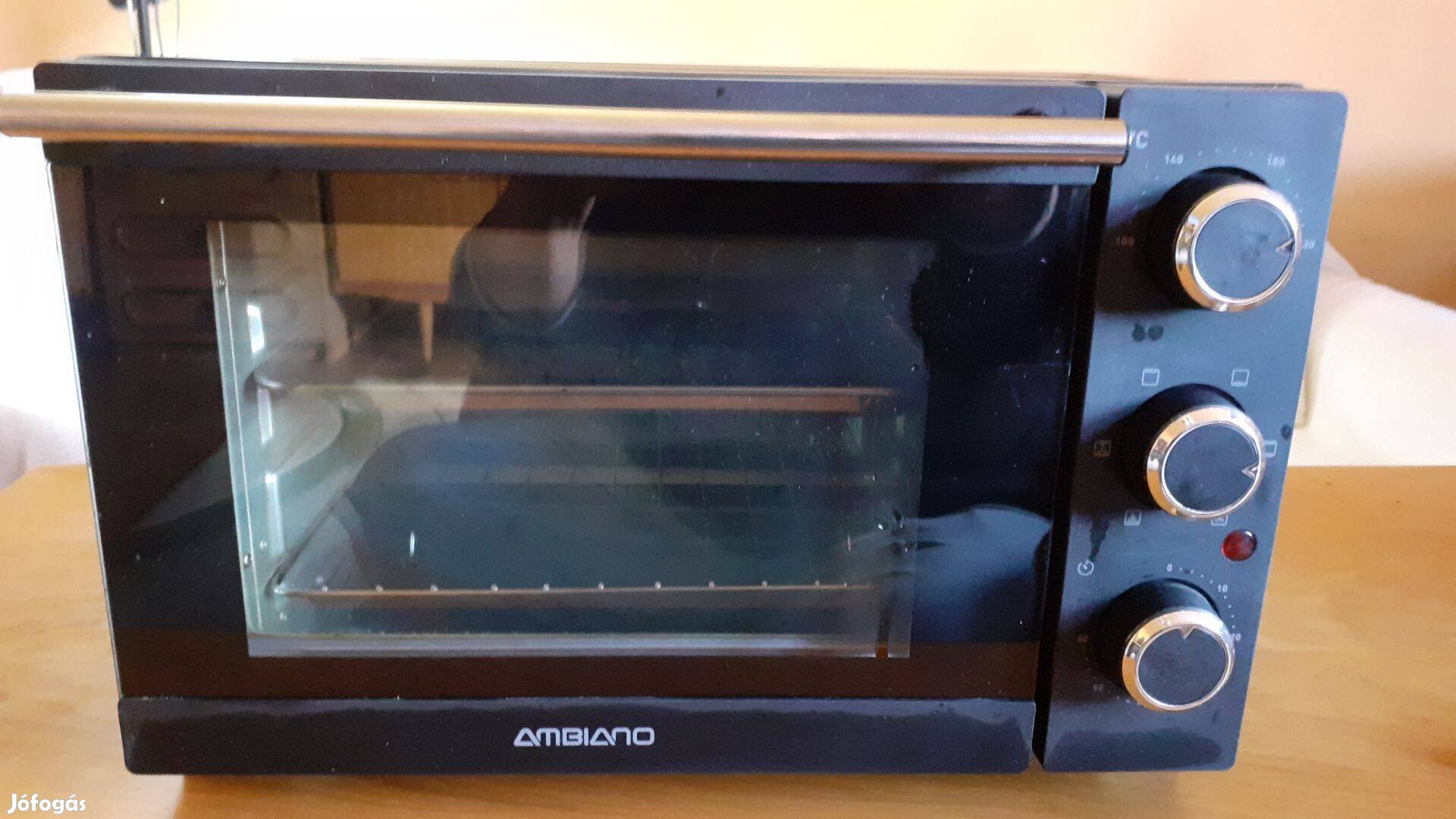 Ambiano MB-2020 15L 1200W légkeveréses grillsütő, pizzasütő