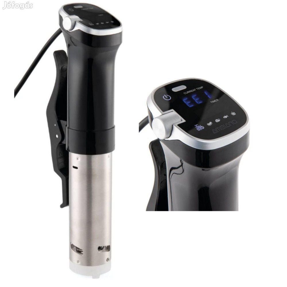 Ambiano SVS21 Sous-Vide Stab, inox 1200W nemesacél főzőrúd, multifunk