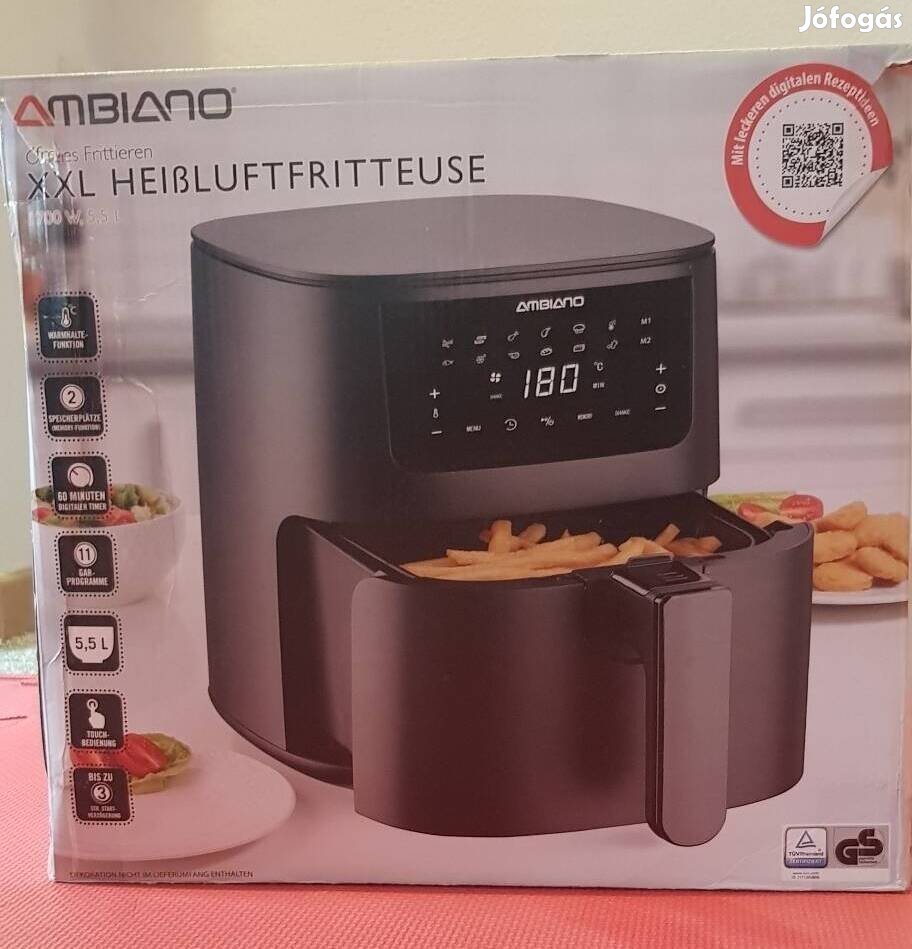 Ambiano airfryer számlával