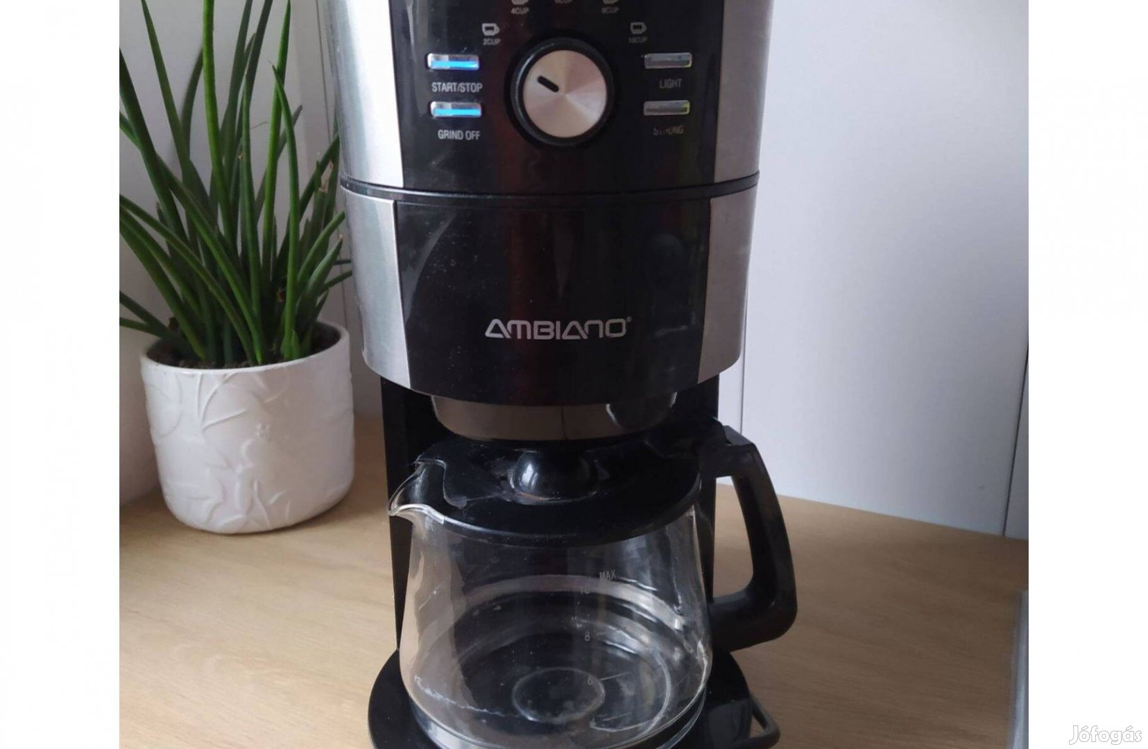 Ambiano darálós kávéfőző