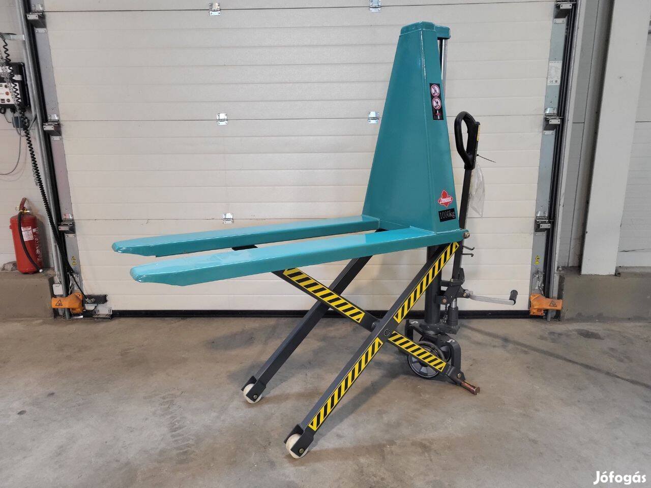 Ameise PTM 1.0 ollós kézi hidraulikus raklapemelő 1000 kg 85-800 mm