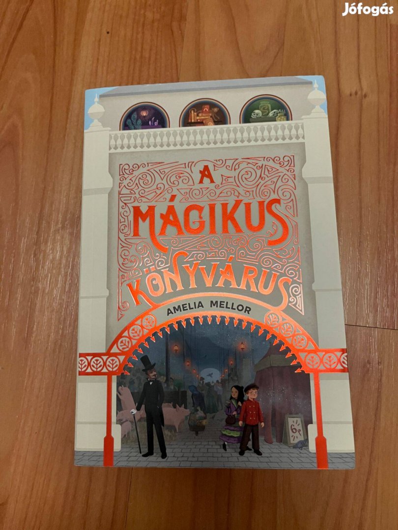 Amelia Mellor A mágikus könyvárus fantasy könyv