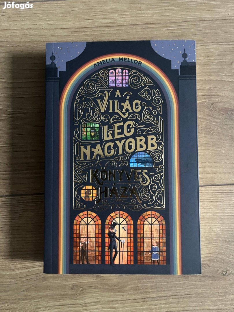 Amelia Mellor A világ legnagyobb könyvesháza regény könyv