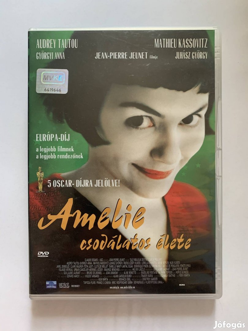 Amelie csodálatos élete dvd
