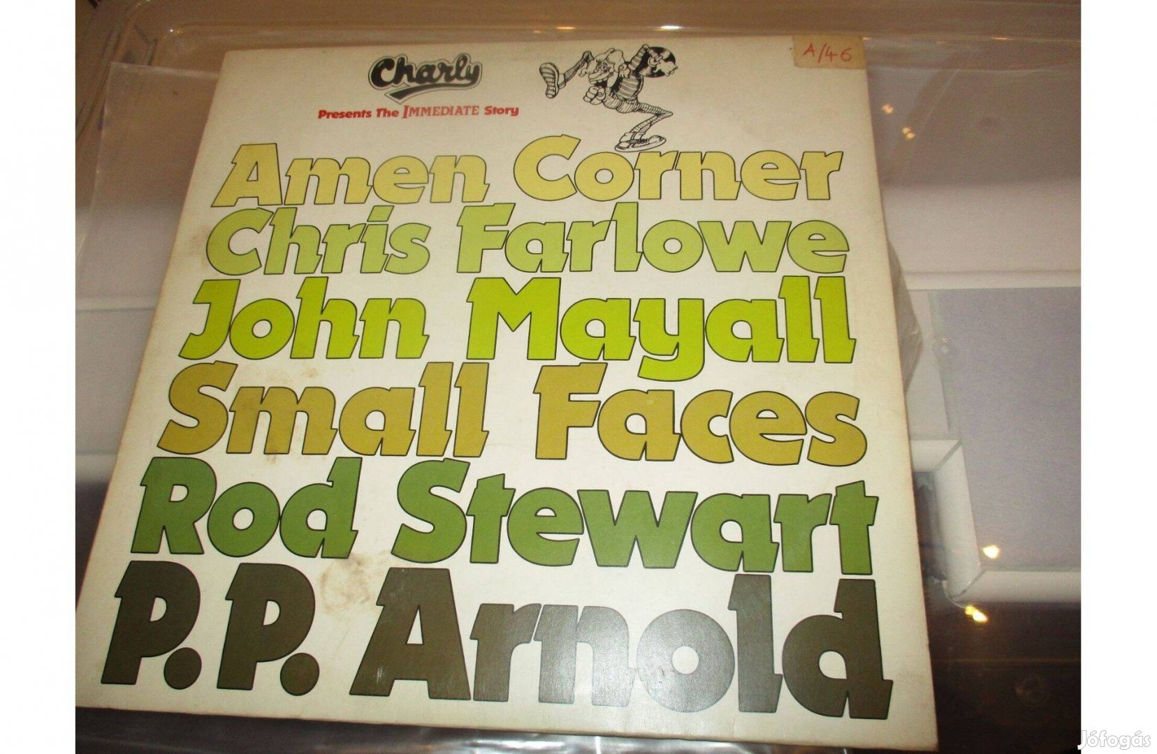 Amen Corner, Chris Farlowe, John Mayall bakelit hanglemez eladó