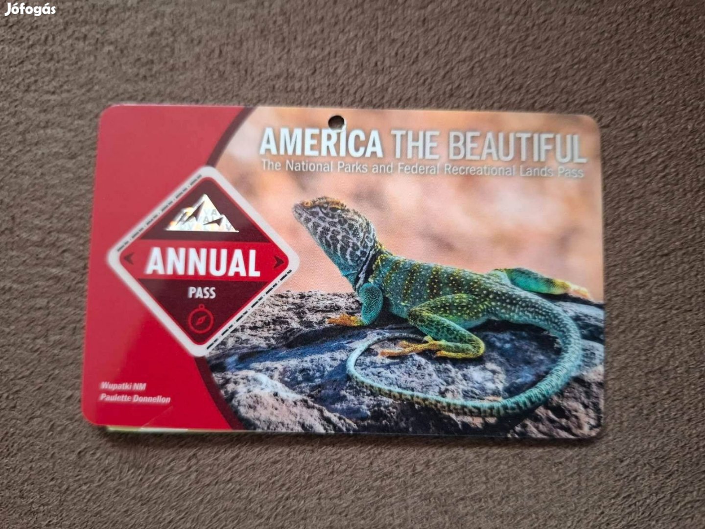 America the Beautiful, Annual Pass, érvényes 2025. szeptember végéig