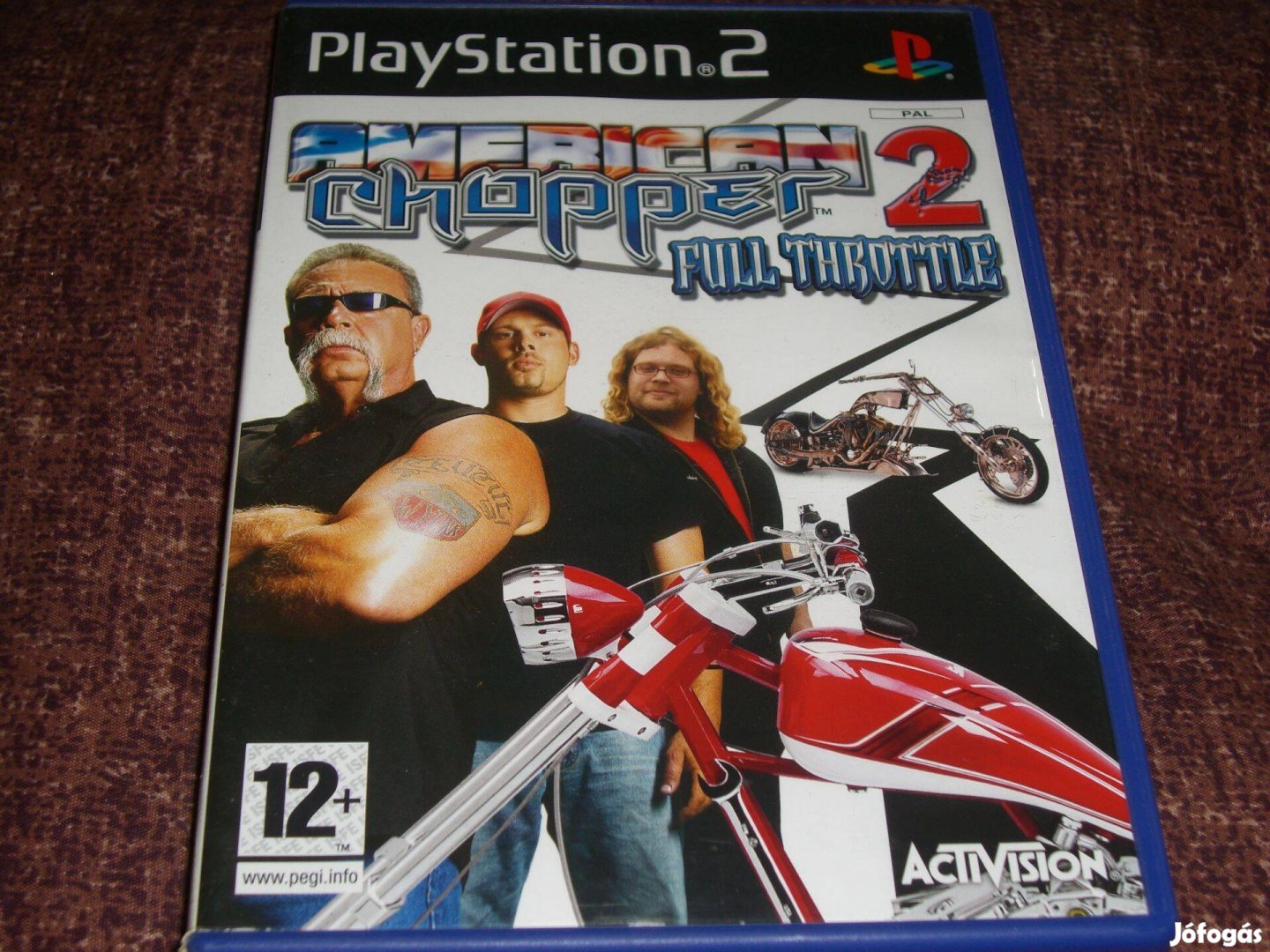 American Chopper 2 Full Throttle Playstation 2 eredeti ( 2500 Ft )